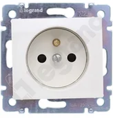Gniazdka elektryczne - Legrand Valena GNIAZDO pojedyńczy 2P+Z z przesłonami torów prądowych 774399 - miniaturka - grafika 1