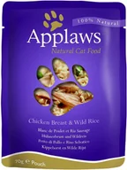 Mokra karma dla kotów - Applaws 70g Kurczak i dziki ryż karma dla kota Saszetka - miniaturka - grafika 1