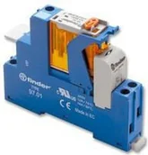 Sterowniki i przekaźniki - Finder Przekaźnikowy moduł sprzęgający 1CO 16A 24V DC 4C-01-9-024-0050 - miniaturka - grafika 1