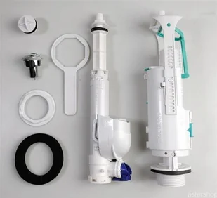 Kerasan Retro mechanizm do spłuczki kompakt chrom 750990 - Spłuczki - miniaturka - grafika 2