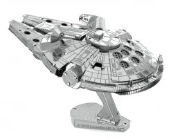 Star Wars Millennium Falcon model Metal Earth - Figurki dla dzieci - miniaturka - grafika 4