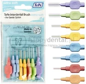Szczoteczki do zębów - TePe ID X-Soft (0.45-1.1mm) START 8szt. - zestaw startowy MIĘKKICH szczoteczek m - miniaturka - grafika 1