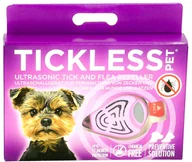 Zwalczanie i odstraszanie szkodników - Olan Tech Odstraszacz kleszczy i pcheł dla psów. Tickless Pet na kleszcze dla psa różowy. - miniaturka - grafika 1