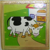 Klocki - Brimarex Klocki Drewniane w skrzynce ZD-608 - miniaturka - grafika 1