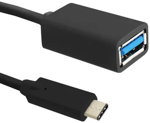 Kabel Usb 3.1 typ C męski Usb 3.0 A żeński 0.2m - Kable komputerowe i do monitorów - miniaturka - grafika 2