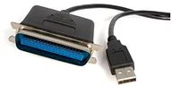 Kable USB - STARTECH.COM StarTech. com USB do równoległego kabla adapter  Centronics/IEEE1284 kabel do drukarki, czarny 1,8 m - miniaturka - grafika 1