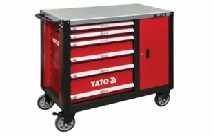 Yato szafka serwisowa wózek narzędziowy 6-szuflad YT-09002 - Szafy i regały magazynowe - miniaturka - grafika 4