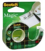 Taśmy klejące - Scotch Taśma klejąca na podajniku matowa MAGIC, 19 mm X 7,6 m - J0028 NB-1627 - miniaturka - grafika 1