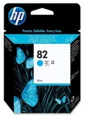 Tusze oryginalne - HP tusz CH566A / HP82, 28ml., cyan - miniaturka - grafika 1