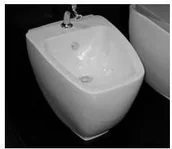 Bidety - Kerasan 3320 SPA Bidet stojący z otworem na baterię - miniaturka - grafika 1