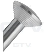 Lampy ogrodowe - GTV Oprawa ścienna LED ORBIT-U inox LD-ORB0U07-60 - miniaturka - grafika 1