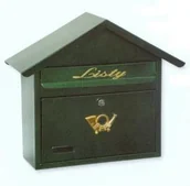 Skrzynki na listy - Skrzynka na listy SDP-5 Yale Domek Prosty - miniaturka - grafika 1