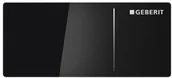Przyciski spłukujące - Geberit SIGMA 70 zdalny przycisk spłukujący 8cm szkło czarne 115.635.SJ.1 - miniaturka - grafika 1