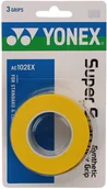 Tenis ziemny - Yonex owijka tenisowa X3 SUPER GRAP YELLOW AC102EX 4930379385049 - miniaturka - grafika 1