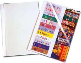 Fellowes Okładki do termobindowania STANDING 4mm 53153 - Okładki do laminatorów i bindownic - miniaturka - grafika 2