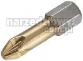 Klucze i nasadki - WOLFCRAFT bit Torsion TiN PZ 1 (2szt.) 1325000 - miniaturka - grafika 1