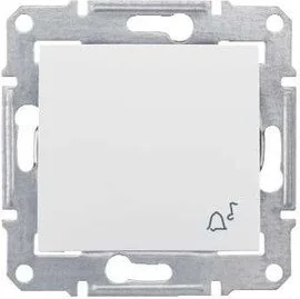 Schneider SEDNA BIAŁY PRZYCISK ZWIERNY DZWONEK SDN0800121 - Gniazdka elektryczne - miniaturka - grafika 2