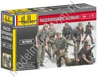 Modele do sklejania - Heller Panzergrenadierzy niemieccy 49606 - miniaturka - grafika 1