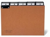 Artykuły biurowe - DURABLE Przekładki A4 5/5 (A-Z) z preszpanu do kartoteki, z indeksami wsuwanymi - miniaturka - grafika 1