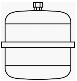 Vaillant Naczynie kompensacyjne Naczynie kompensacyjne do układów solarnych 50l - Akcesoria grzewcze - miniaturka - grafika 2