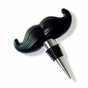 Maia Gifts Manta in1608 Moustache Bottle Stopper IN1608 - Pozostałe akcesoria barmańskie - miniaturka - grafika 2