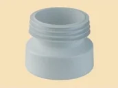 Akcesoria do armatury i ceramiki - Hydroland Złącze proste WC z tworzywa WC-ZP - miniaturka - grafika 1