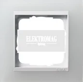 Klawisze i ramki - Gira EVENT OPAQUE BIAŁY Ramka X1 [0211334] - miniaturka - grafika 1