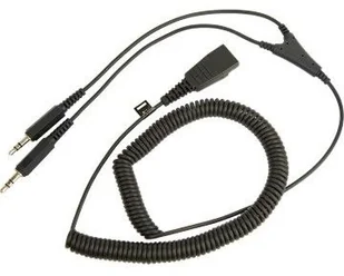 Jabra GN Anschlusskabel fuer PC QD2x3,5mm - 8734-599 - Kable - miniaturka - grafika 2