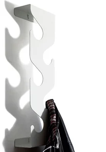 J-me Wieszak na ubrania Wave biały JMEWAVE-WHT - Wieszaki i stojaki - miniaturka - grafika 2