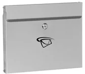 Skrzynki na listy - Skrzynka na listy nierdzewna pozioma S-23N - miniaturka - grafika 1