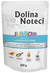 Dolina Noteci Premium Pies Junior Jagnięcina Saszetka 300G - Mokra karma dla psów - miniaturka - grafika 3