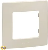 Klawisze i ramki - Legrand Niloe Ramka pojedyncza kremowy 665011 - miniaturka - grafika 1