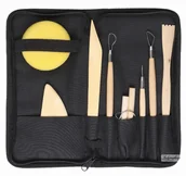 Charakteryzacja - KRYOLAN MODELING TOOL BOX - Zestaw narzędzi modelarskich w piórniku - ART. 60337/00 KRYTZMPI - miniaturka - grafika 1