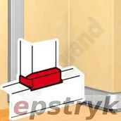 Kanały kablowe - Legrand DLP Alu Rozgałęzienie płaskie do Kanału 50x105mm, 011251, - miniaturka - grafika 1