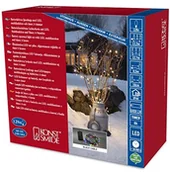 Pozostałe oświetlenie - Konstsmide 3719 500 LED łańcuch świetlny/na zewnątrz (IP44)/zasilana na baterie: 4 X D 1.5 V (brak w wyposażeniu)/6H Timer/z 8 funkcjami, jednostki sterującej i funkcja Memory/128 koloro - miniaturka - grafika 1