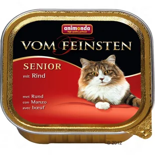 Animonda Vom Feinsten Senior Cat smak wołowina 32x100g - Mokra karma dla kotów - miniaturka - grafika 5