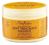 Odżywki do włosów - Shea Moisture RAW Shea Butter Deep Treatment Masque, 1er Pack (1 X 340 G) WJU-023 - miniaturka - grafika 1