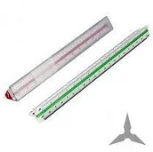 Linijki, ekierki - LENIAR LINIJKA trójkątna nr 4 20004 - LENI079 NB-6191 - miniaturka - grafika 1