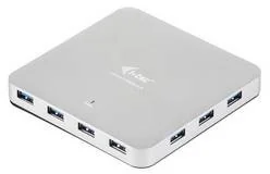 I-TEC I TEC port USB 3.0 Metal HUB 10 Port z zasilaczem - Gadżety USB - miniaturka - grafika 2