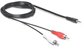 Kable - DeLock DeLOCK 3.5mm/2 x RCA kabel audio 84212 - miniaturka - grafika 1