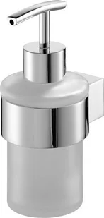 dozownik mydła Bisk Futura Silver 02981 - Mydelniczki i dozowniki mydła - miniaturka - grafika 2