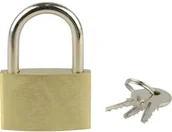 Kłódki - Brueder Mannesmann Kłódka mosiężna 413-35 32 mm 3 klucze - miniaturka - grafika 1