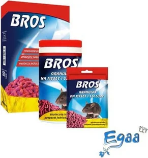 Bros Granulat na myszy i szczury 500g - Zwalczanie i odstraszanie szkodników - miniaturka - grafika 2