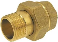 Akcesoria hydrauliczne - Ferro Śrubunek mosiężny prosty z oringiem 1/2" SGU2 - miniaturka - grafika 1