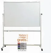 Tablice i flipcharty - 2x3 Tablica magnetyczna suchościeralna i magnetyczna lakierowa 170x100cm - miniaturka - grafika 1