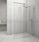 Ścianki i drzwi prysznicowe - Radaway Ścianka boczna W2 100 Euphoria Walk-In 383122-01-01 - miniaturka - grafika 1