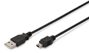 Assmann Kabel USB A/męskie - męskieini B/M,1 m AK-300108-010-S - Kable USB - miniaturka - grafika 3