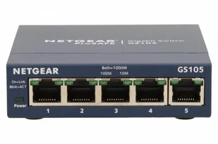 Netgear Switch GS105 5 x 10/100/1000 ProSafe GS105GE - Switche - miniaturka - grafika 3