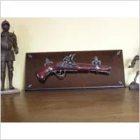 Hiszpania CUDNY PISTOLET NA DREWNIANEJ ZAWIESZCE - Repliki - broń Hiszpania CUDNY PISTOLET NA DREWNIANEJ ZAWIESZCE - Repliki - broń - miniaturka - grafika 1