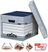 Pudła i kartony archiwizacyjne - Fellowes Pudło na archiwa systemem FastFold - opk 10szt 00810-FFEU - miniaturka - grafika 1